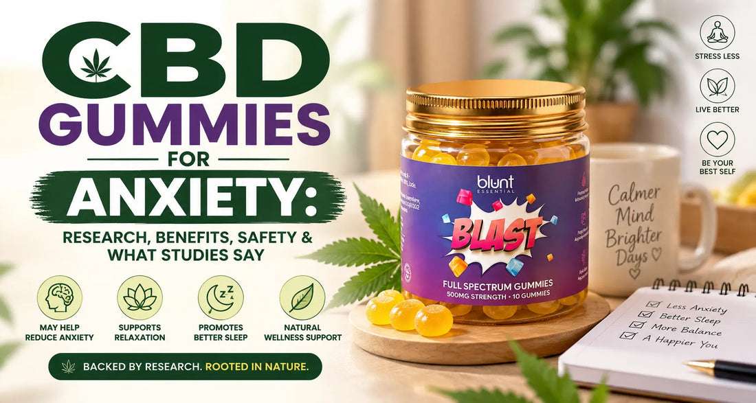 CBD Gummies for Anxiety: Research, Benefits, and Safety