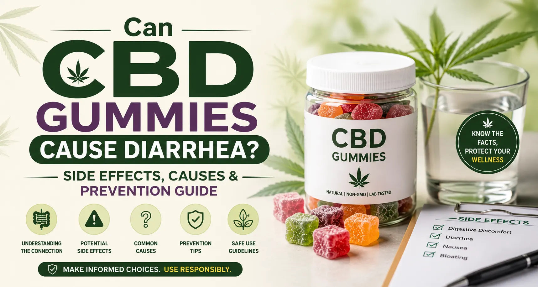 Can CBD Gummies Cause Diarrhea? Understanding Digestive Side Effects of CBD