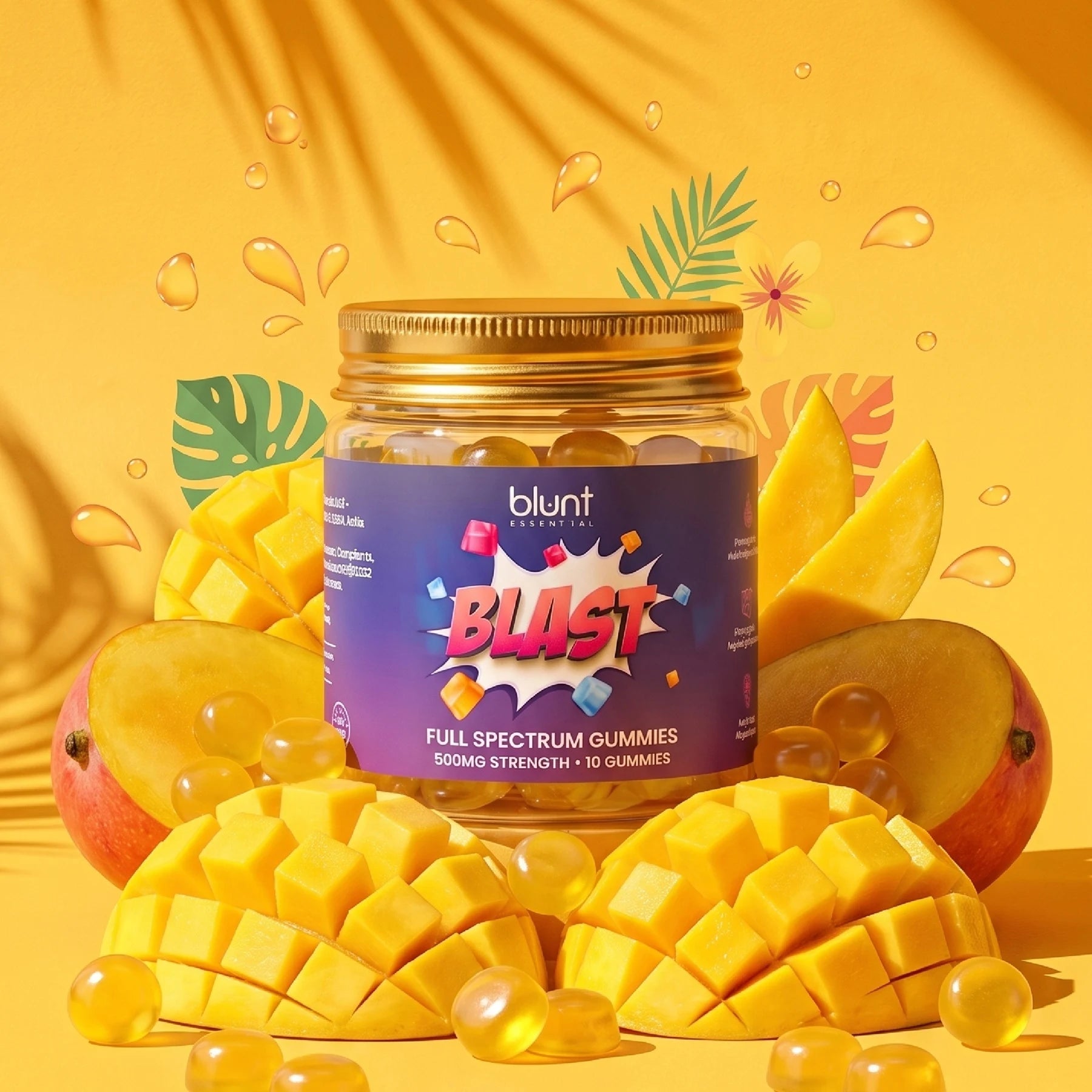 Blunt Blast Full Spectrum Vijaya Gummies 500mg