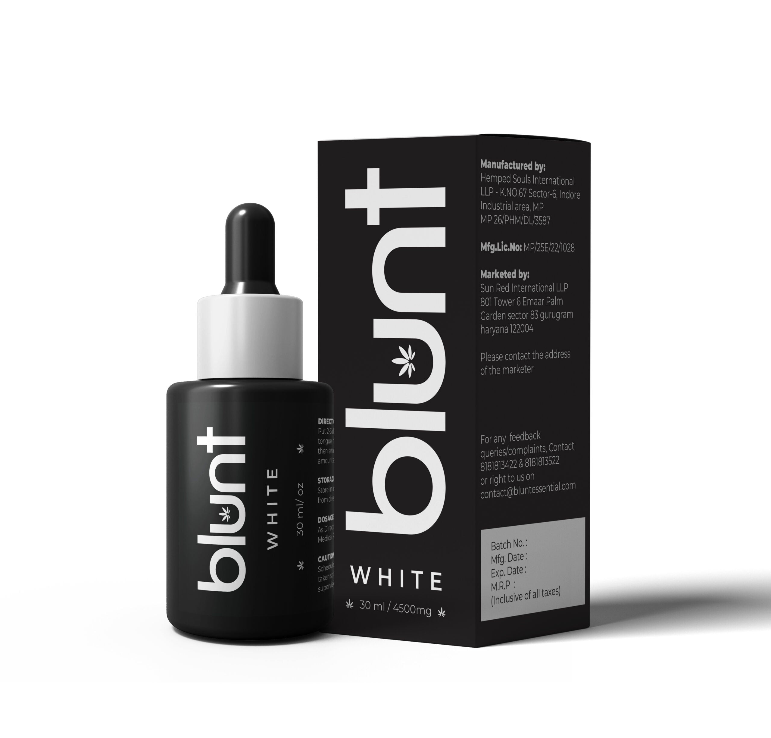 Blunt White + 4500mg 3:1